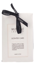 Millefiori Milano Ароматическая карточка Нарцисс Laundry Scented Card Jounquille 3шт