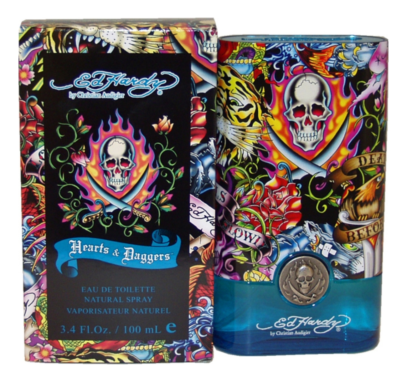 

Ed Hardy Hearts & Daggers for Him: туалетная вода 100мл, Ed Hardy Hearts & Daggers For Him
