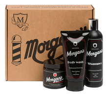 Morgan's Pomade Набор для волос и тела (шампунь 250мл + гель д/душа 150мл + крем д/волос 120мл)