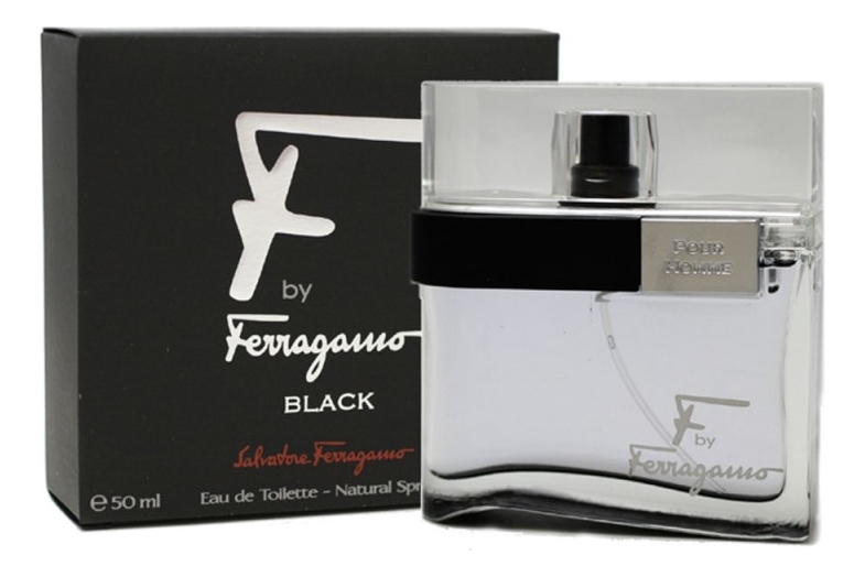 F By Ferragamo Black pour homme: туалетная вода 50мл f by ferragamo black pour homme туалетная вода 100мл уценка