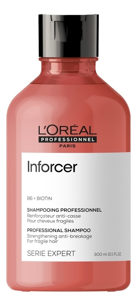 

Укрепляющий шампунь для волос Serie Expert Inforcer B6 + Biotion Strengthening Anti-Breakage Shampoo: Шампунь 300мл, Укрепляющий шампунь для волос Serie Expert Inforcer B6 + Biotion Strengthening Anti-Breakage Shampoo