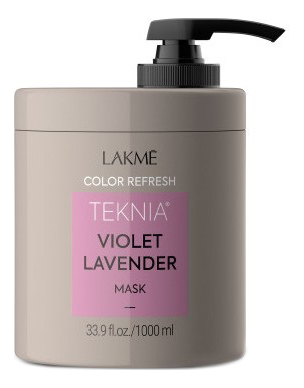 

Маска для поддержания оттенка окрашенных волос Teknia Ultra Violet Lavender Mask: Маска 1000мл, Маска для поддержания оттенка окрашенных волос Teknia Ultra Violet Lavender Mask