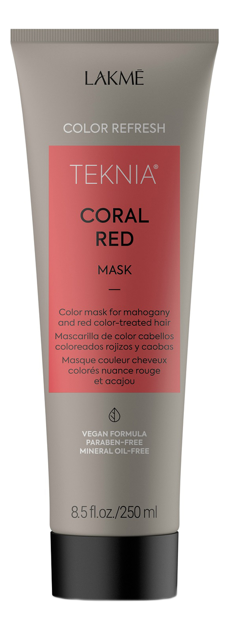 

Маска для поддержания оттенка окрашенных волос Color Refresh Teknia Coral Red Mask: Маска 250мл, Маска для поддержания оттенка окрашенных волос Color Refresh Teknia Coral Red Mask