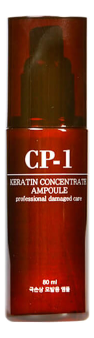 Концентрированная эссенция для волос с кератином Keratin Concentrate Ampoule: Эссенция 80мл
