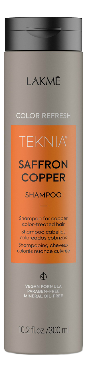 

Шампунь для поддержания оттенка окрашенных волос Color Refresh Teknia Saffron Copper Shampoo: Шампунь 300мл, Шампунь для поддержания оттенка окрашенных волос Color Refresh Teknia Saffron Copper Shampoo