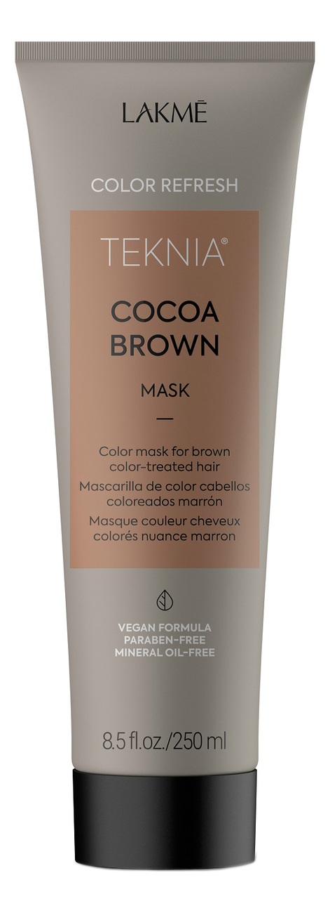 

Маска для поддержания оттенка окрашенных волос Teknia Cocoa Brown Treatment: Маска 250мл, Маска для поддержания оттенка окрашенных волос Teknia Cocoa Brown Treatment