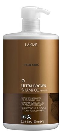 

Шампунь для поддержания оттенка окрашенных волос Teknia Ultra Brown Shampoo: Шампунь 1000мл, Шампунь для поддержания оттенка окрашенных волос Teknia Ultra Brown Shampoo