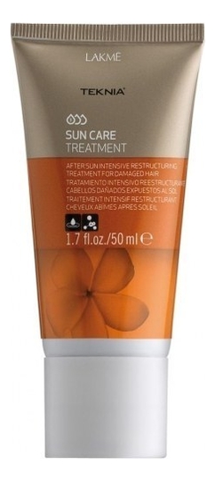 

Восстанавливающая маска для поврежденных солнцем волос Teknia Sun Care Treatment: Маска 50мл, Восстанавливающая маска для поврежденных солнцем волос Teknia Sun Care Treatment
