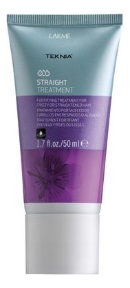 Укрепляющая маска для химически выпрямленных волос Teknia Straight Treatment Маска 50мл 636₽