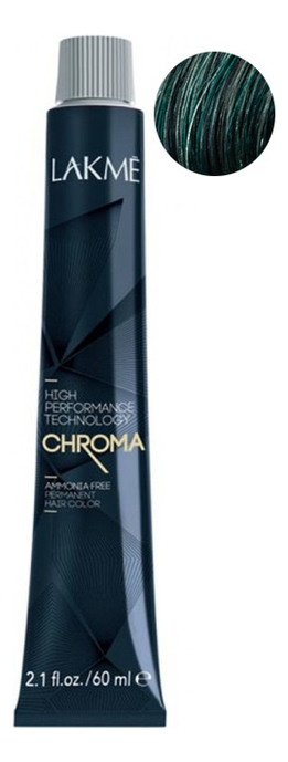 

Безаммиачная крем-краска для волос Chroma Ammonia Free Permanent Hair Color 60мл: 0-10 Зеленый, Безаммиачная крем-краска для волос Chroma Ammonia Free Permanent Hair Color 60мл