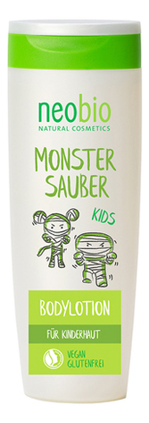 Детское молочко для тела с Био-Алоэ и Био-Календулой Monster Sauber 250мл