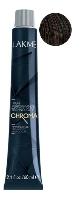 

Безаммиачная крем-краска для волос Chroma Ammonia Free Permanent Hair Color 60мл: 5-00 Светлый шатен, Безаммиачная крем-краска для волос Chroma Ammonia Free Permanent Hair Color 60мл