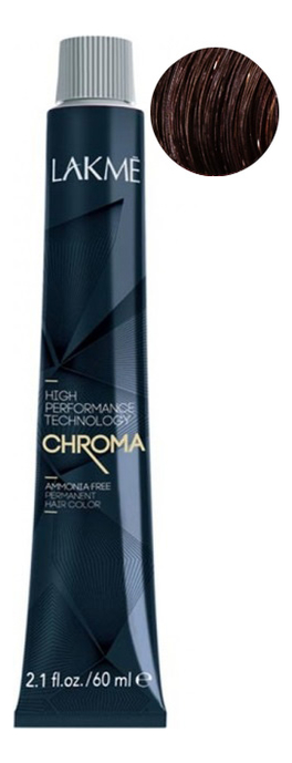 

Безаммиачная крем-краска для волос Chroma Ammonia Free Permanent Hair Color 60мл: 6-66 Темный блондин коричневый яркий, Безаммиачная крем-краска для волос Chroma Ammonia Free Permanent Hair Color 60мл