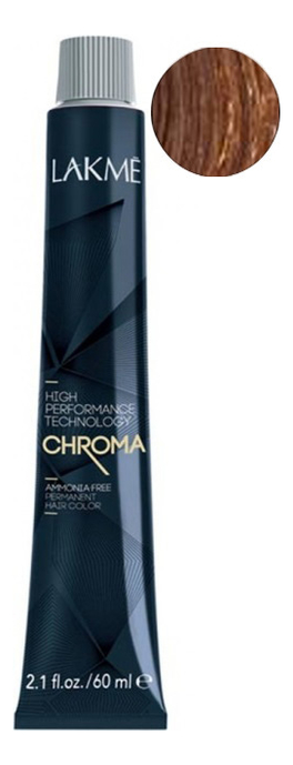 

Безаммиачная крем-краска для волос Chroma Ammonia Free Permanent Hair Color 60мл: 7-36 Средний блондин золотисто-коричневый, Безаммиачная крем-краска для волос Chroma Ammonia Free Permanent Hair Color 60мл