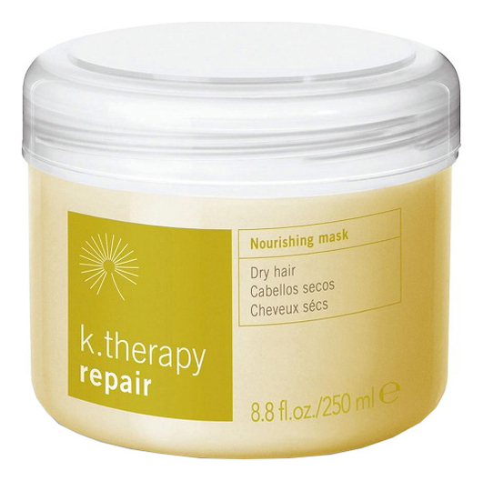 

Маска питательная для сухих волос K.Therapy Repair Nourishing Mask Dry Hair: Маска 250мл, Маска питательная для сухих волос K.Therapy Repair Nourishing Mask Dry Hair