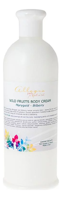 

Увлажняющий крем для тела Лесные ягоды Wild Fruits Body Cream Marygold-Bilberry 500мл