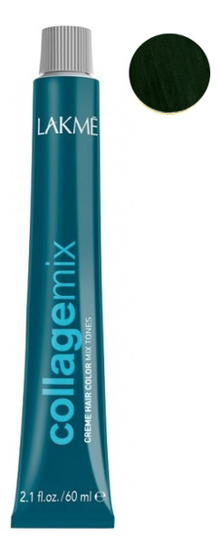 

Корректирующая крем-краска для волос Collagemix Creme Hair Color Mix Tones 60мл: 0-10 Зеленый микстон, Корректирующая крем-краска для волос Collagemix Creme Hair Color Mix Tones 60мл