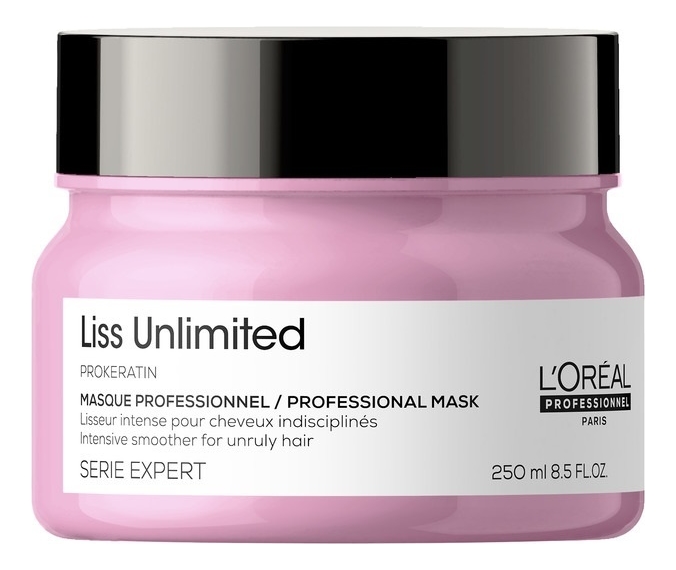 

Маска для гладкости волос Serie Expert Liss Unlimited Masque Lissage intense-A rincer: Маска 250мл, Маска для гладкости волос Serie Expert Liss Unlimited Masque Lissage intense-A Rincer