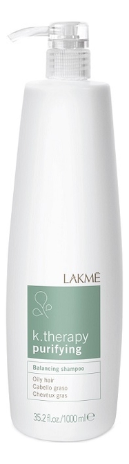 

Шампунь восстанавливающий баланс для жирных волос K.Therapy Pyrifying Balancing Shampoo Oily Hair: Шампунь 1000мл, Шампунь восстанавливающий баланс для жирных волос K.Therapy Pyrifying Balancing Shampoo Oily Hair