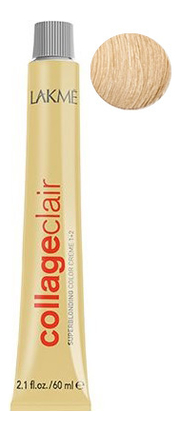 

Суперосветляющая крем-краска для волос CollageClair Superblonding Color Creme 1 + 2 60мл: 11-30 Золотистый блондин, Суперосветляющая крем-краска для волос CollageClair Superblonding Color Creme 1 + 2 60мл