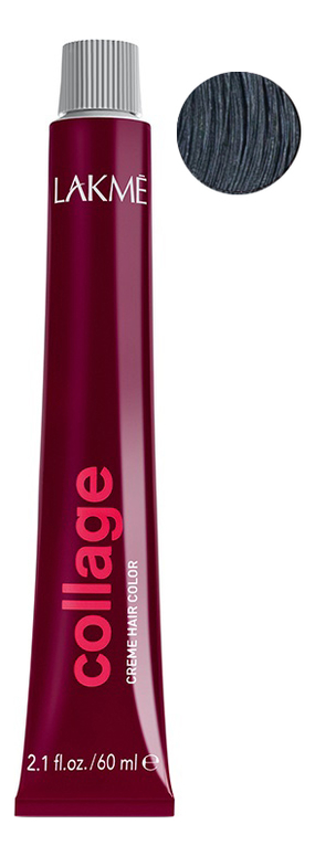 

Перманентная крем-краска для волос Collage Creme Hair Color 60мл: 1-70 Иссине-черный, Перманентная крем-краска для волос Collage Creme Hair Color 60мл