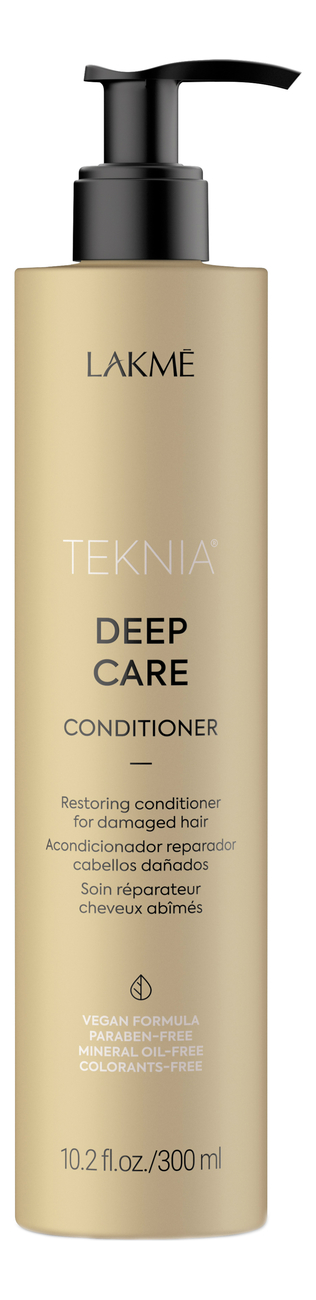 Восстанавливающий кондиционер для сухих или поврежденных волос Teknia Deep Care Conditioner: Кондиционер 300мл