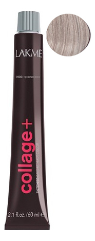 

Перманентная крем-краска для волос Collage Creme Hair Color 60мл: 10-22+ Очень светлый блондин интенсивный фиолетовый яркий, Перманентная крем-краска для волос Collage Creme Hair Color 60мл