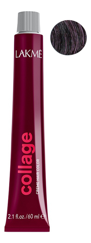 

Перманентная крем-краска для волос Collage Creme Hair Color 60мл: 3-52 Темный шатен махагоново-фиолетовый, Перманентная крем-краска для волос Collage Creme Hair Color 60мл