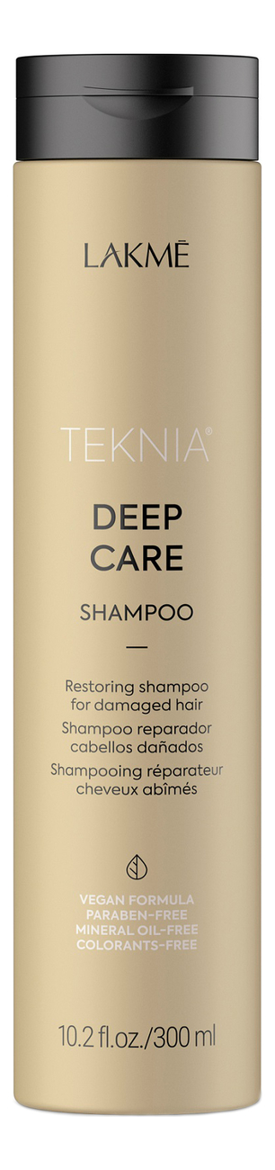 

Восстанавливающий шампунь для сухих или поврежденных волос Teknia Deep Care Shampoo: Шампунь 300мл, Восстанавливающий шампунь для сухих или поврежденных волос Teknia Deep Care Shampoo