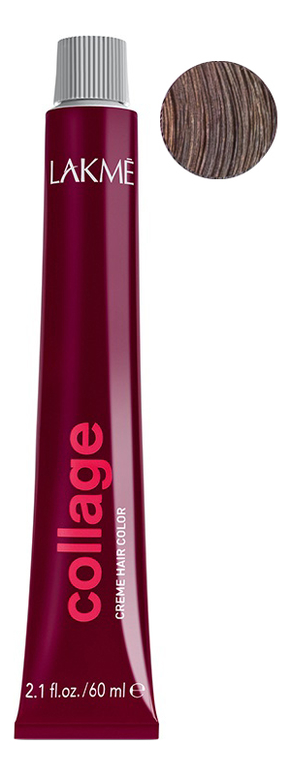 

Перманентная крем-краска для волос Collage Creme Hair Color 60мл: 5-36 Светлый шатен золотисто-коричневый, Перманентная крем-краска для волос Collage Creme Hair Color 60мл