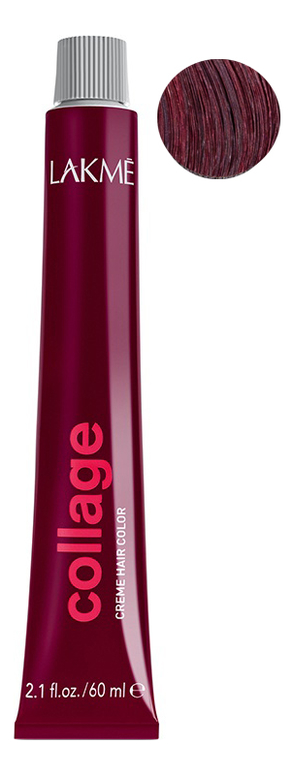 

Перманентная крем-краска для волос Collage Creme Hair Color 60мл: 5-52 Светлый шатен махагоново-фиолетовый, Перманентная крем-краска для волос Collage Creme Hair Color 60мл