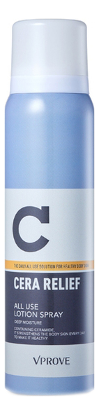 

Увлажняющий лосьон-спрей для тела Cera Relief All Use Lotion Spray 130мл