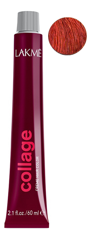 

Перманентная крем-краска для волос Collage Creme Hair Color 60мл: 6-49 Темный блондин медно-красный, Перманентная крем-краска для волос Collage Creme Hair Color 60мл