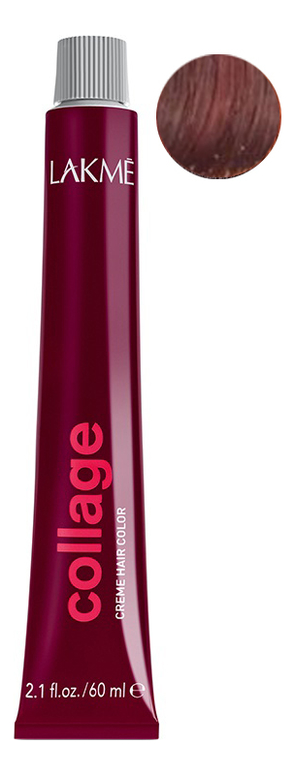 

Перманентная крем-краска для волос Collage Creme Hair Color 60мл: 6-55 Темный блондин яркий махагоновый, Перманентная крем-краска для волос Collage Creme Hair Color 60мл