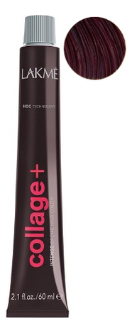 

Перманентная крем-краска для волос Collage Creme Hair Color 60мл: 6-55+ Темный блондин интенсивный махагоново-красный, Перманентная крем-краска для волос Collage Creme Hair Color 60мл