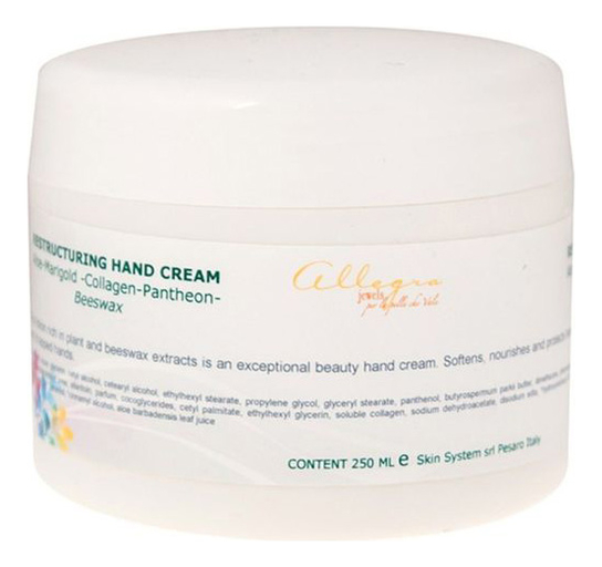 

Крем для рук реструктурирующий Restructuring Hand Cream: Крем 250мл, Крем для рук реструктурирующий Restructuring Hand Cream