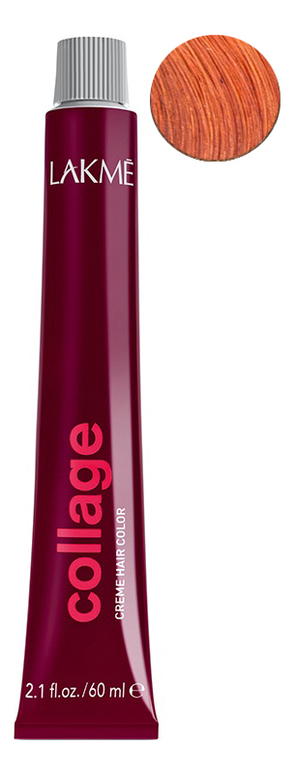 

Перманентная крем-краска для волос Collage Creme Hair Color 60мл: 8-44 Блондин медный яркий, Перманентная крем-краска для волос Collage Creme Hair Color 60мл