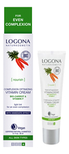 Logona Крем для улучшения цвета лица с Био-морковью Complexion Opnimizing Vitamin Cream 30мл