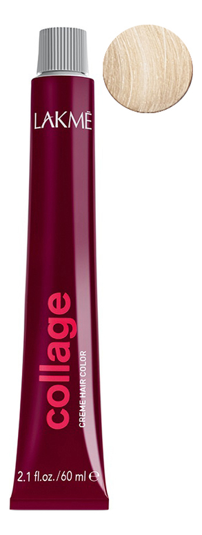 

Перманентная крем-краска для волос Collage Creme Hair Color 60мл: 9-32 Светлый блондин золотисто-фиотлетовый, Перманентная крем-краска для волос Collage Creme Hair Color 60мл