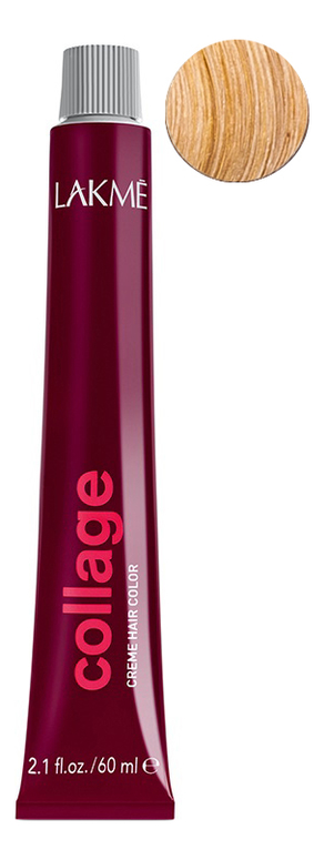 

Перманентная крем-краска для волос Collage Creme Hair Color 60мл: 9-34 Светлый блондин золотисто-медный, Перманентная крем-краска для волос Collage Creme Hair Color 60мл