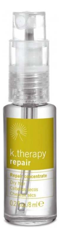 

Средство для восстановления сухих волос K.Therapy Repair Concentrate Dry Hair 8*8мл