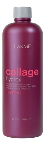 

Стабилизированный крем-окислитель для волос 10V 3% Collage Hydrox Stabilized Peroxide Creme: Крем-окислитель 1000мл, Стабилизированный крем-окислитель для волос 10V 3% Collage Hydrox Stabilized Peroxide Creme