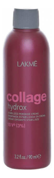 

Стабилизированный крем-окислитель для волос 10V 3% Collage Hydrox Stabilized Peroxide Creme: Крем-окислитель 90мл, Стабилизированный крем-окислитель для волос 10V 3% Collage Hydrox Stabilized Peroxide Creme