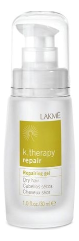 Восстанавливающий гель для сухих волос K.Therapy Repairing Gel Dry Hair 30мл