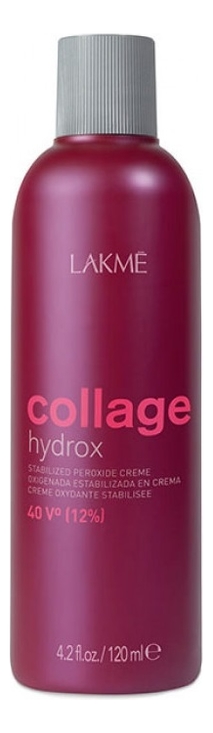 

Стабилизированный крем-окислитель для волос 40V 12% Collage Hydrox Stabilized Peroxide Creme: Крем-окислитель 120мл, Стабилизированный крем-окислитель для волос 40V 12% Collage Hydrox Stabilized Peroxide Creme