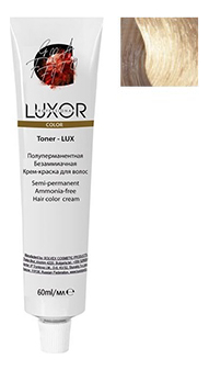 

Полуперманентная безаммиачная крем-краска для волос Toner-Lux Luxor Color 60мл: No 0.21, Полуперманентная безаммиачная крем-краска для волос Toner-Lux Luxor Color 60мл
