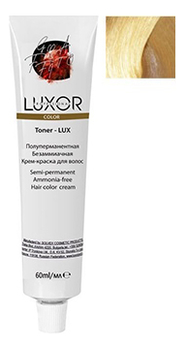 

Полуперманентная безаммиачная крем-краска для волос Toner-Lux Luxor Color 60мл: No 0.32, Полуперманентная безаммиачная крем-краска для волос Toner-Lux Luxor Color 60мл