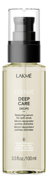 Восстанавливающий лосьон для сухих или поврежденных волос Teknia Deep Care Drops 100мл