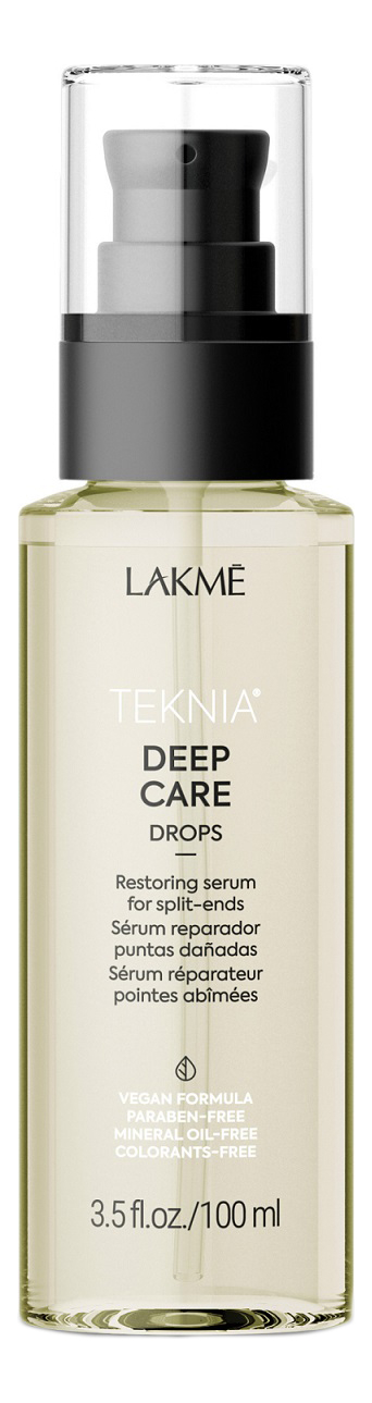 

Восстанавливающий лосьон для сухих или поврежденных волос Teknia Deep Care Drops 100мл