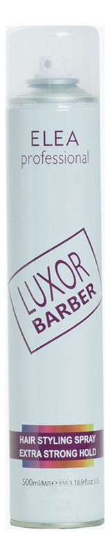 

Лак для волос экстрасильной фиксации Luxor Barber Hair Styling Spray Extra Strong Hold 500мл